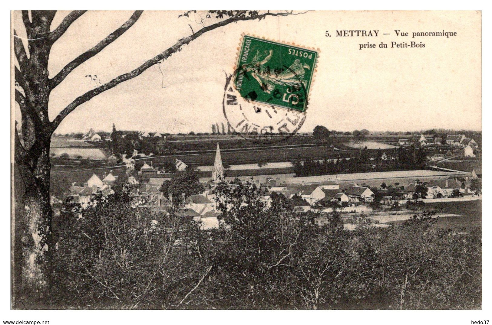 Mettray - Vue Panoramique Prise Du Petit Bois - Mettray