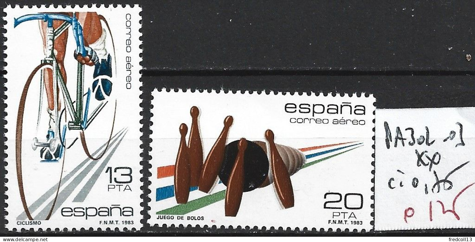 ESPAGNE PA 302-03 ** Côte 0.75 € - Ungebraucht