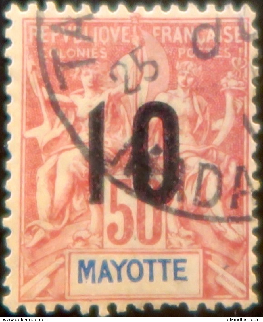 LP3972/423 - 1912 - COLONIES FRANÇAISES - MAYOTTE - N°29 Oblitéré - Oblitérés