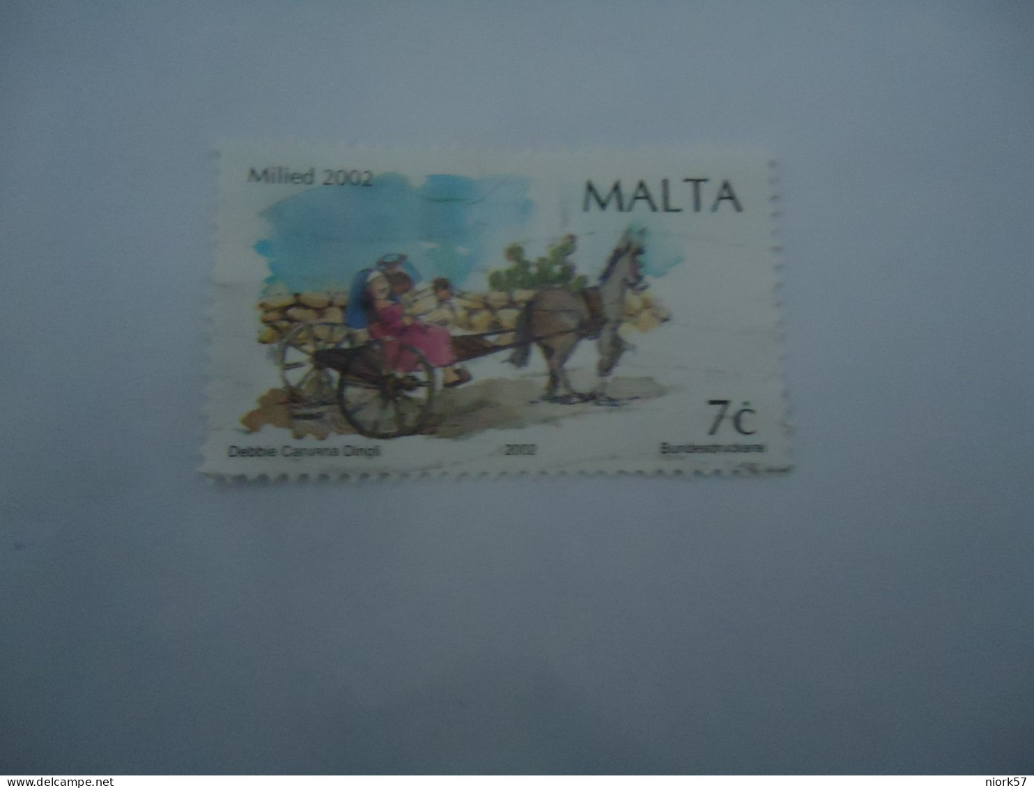 MALTA USED   STAMPS  COACH - Postkoetsen