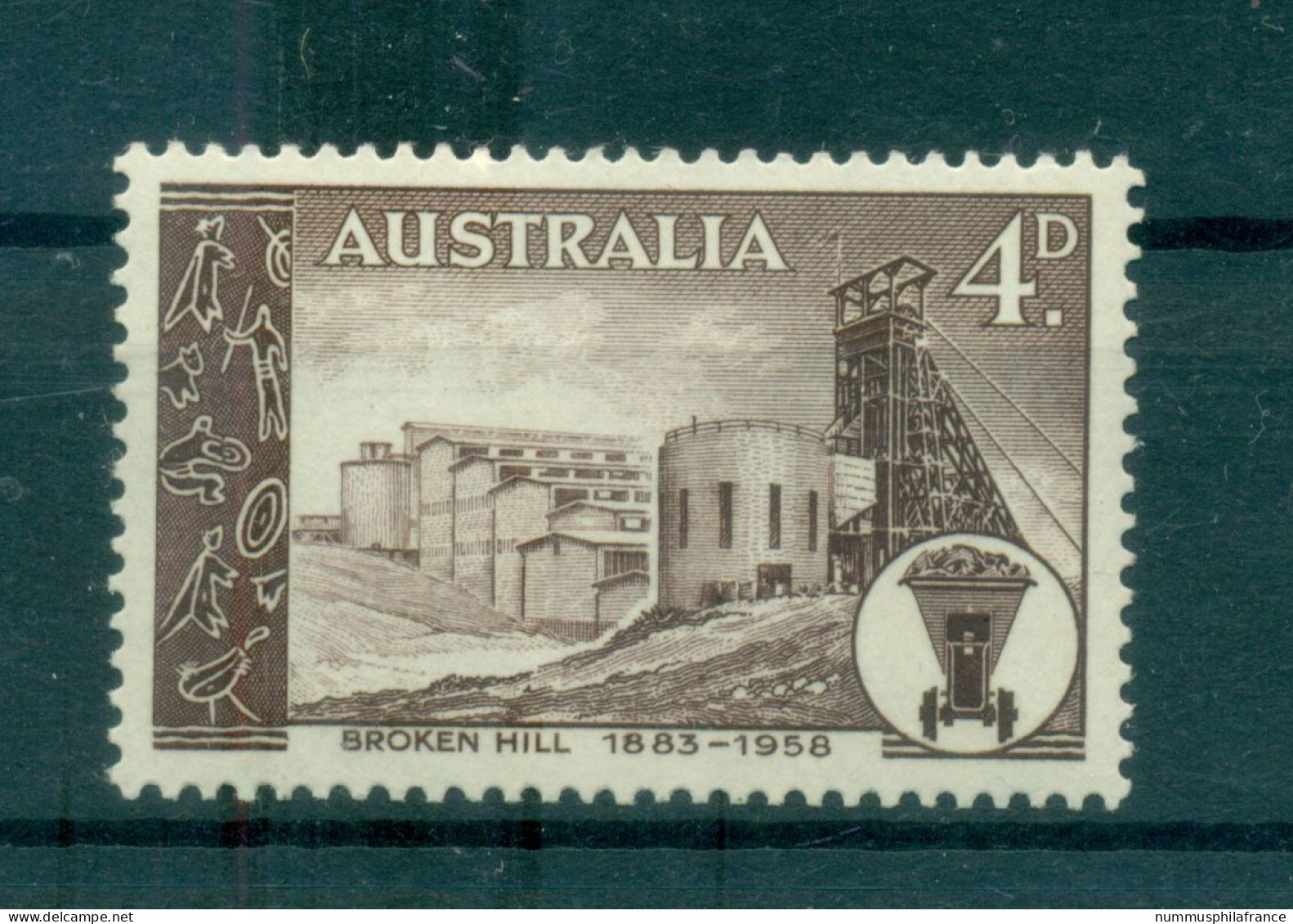 Australie 1958 - Y & T N. 246 - Broken Hill (Michel N. 285) - Nuevos