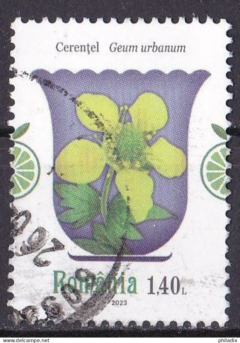 Rumänien Marke Von 2023 O/used (A2-12) - Oblitérés