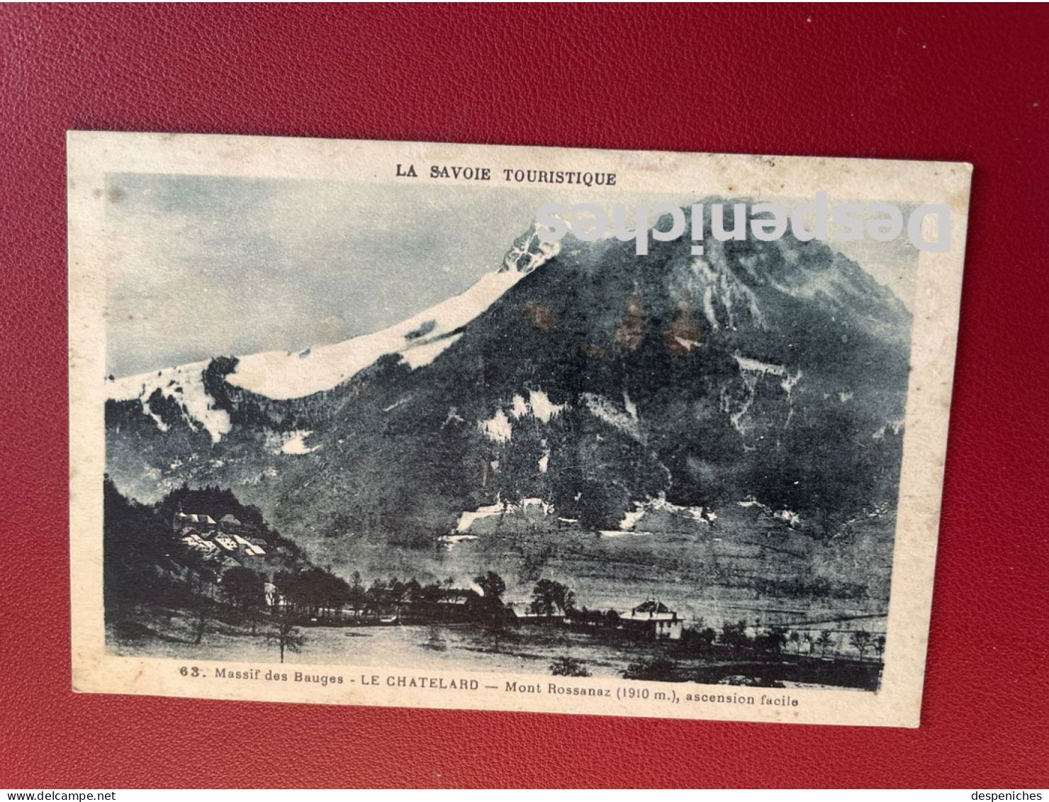 73630 Le Chatelard - Mont Rossanaz (1910m) Ascension Facile - Le Chatelard