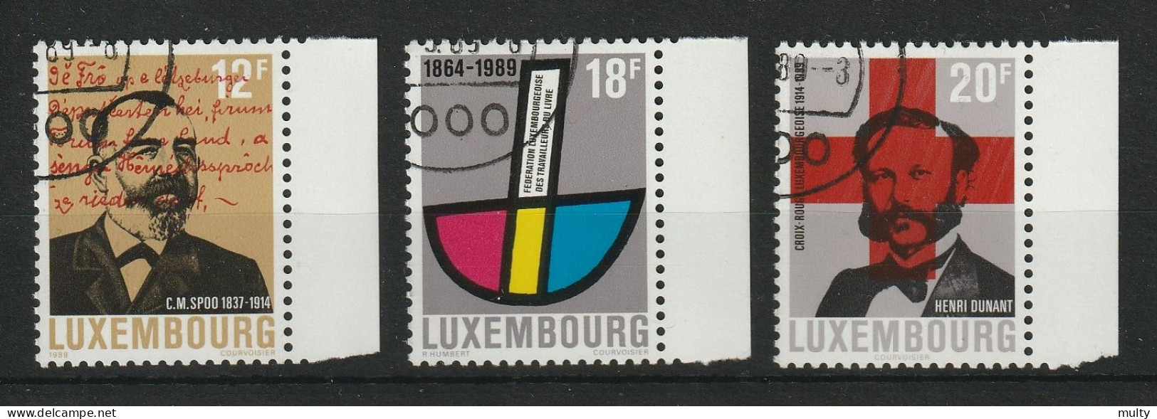 Luxemburg Y/T 1164 / 1166 (0) - Gebraucht