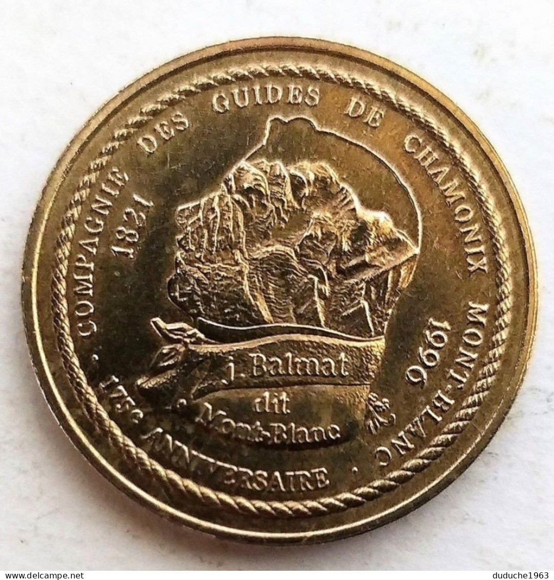 Euro Des Villes/Temporaire - Chamonix Mont Blanc - 1,5 Euro 1996 - Euro Van De Steden