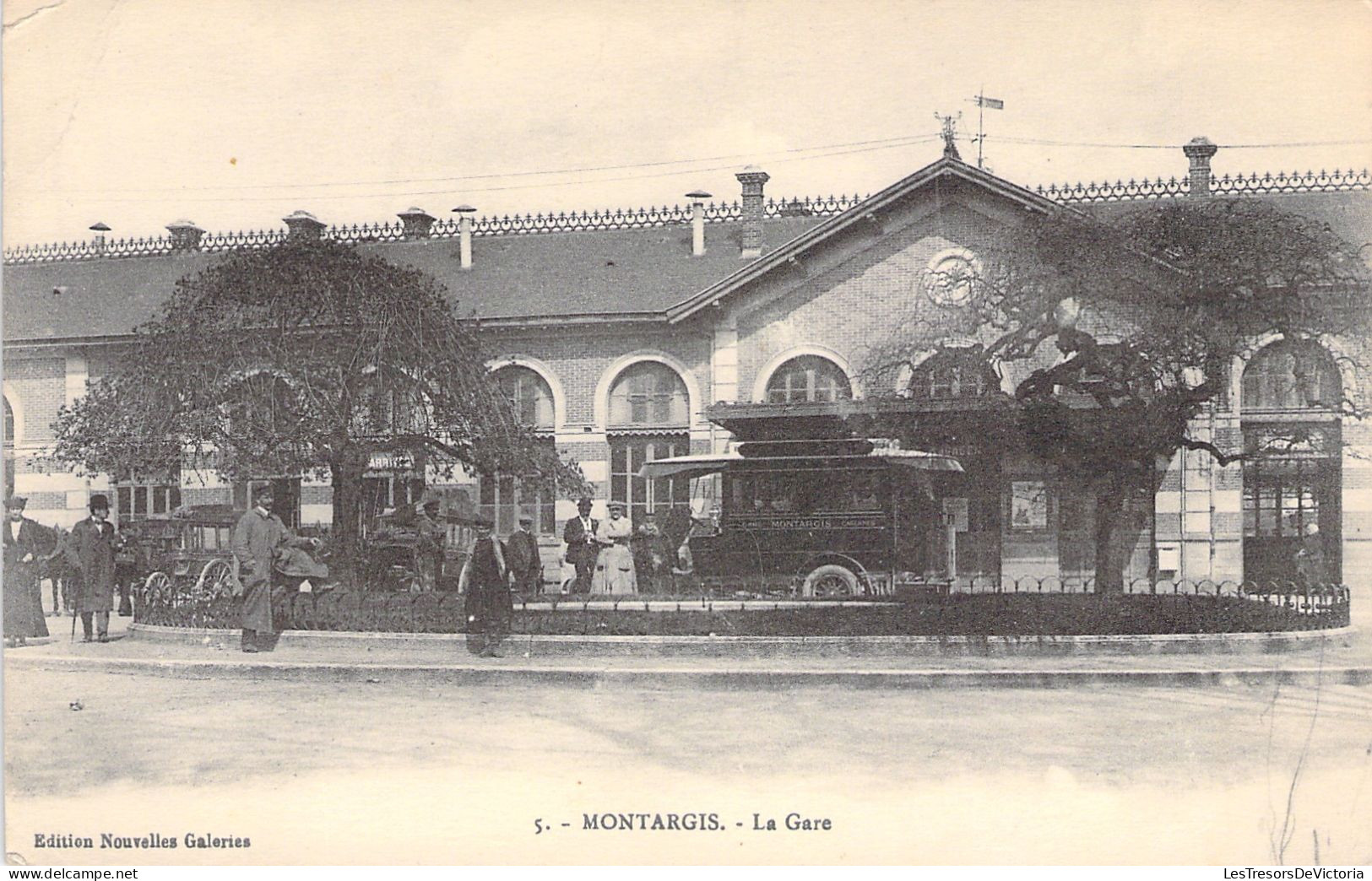 FRANCE - Montargis - La Gare - Animé - Carte Postale Ancienne - Montargis