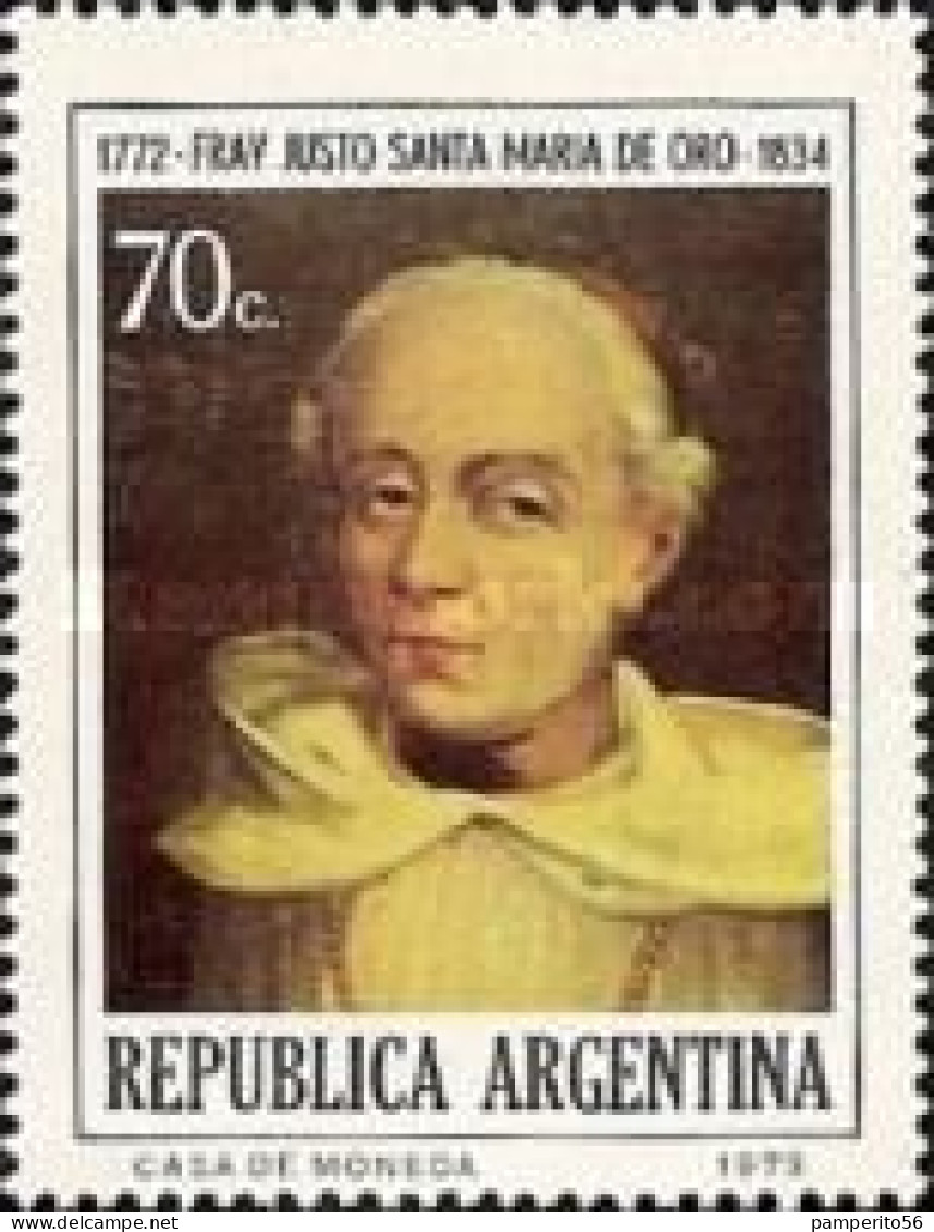 ARGENTINA - AÑO 1974 - Bicentenario Del Nacimiento De Fray Justo Santa María De Oro, 1.772 - 1.834 - MNH - Neufs