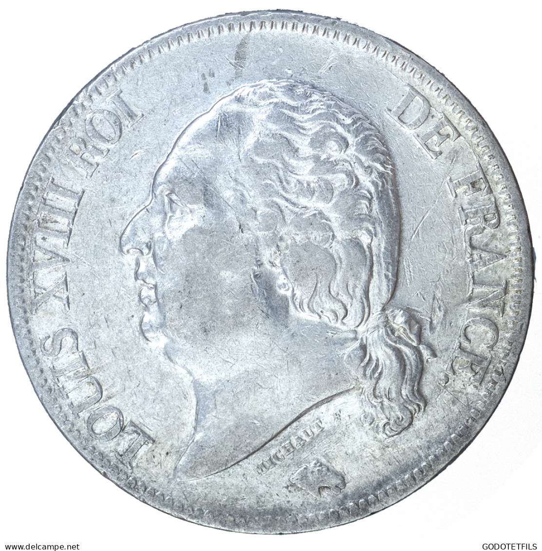 Louis XVIII-5 Francs 1817 Toulouse - 5 Francs