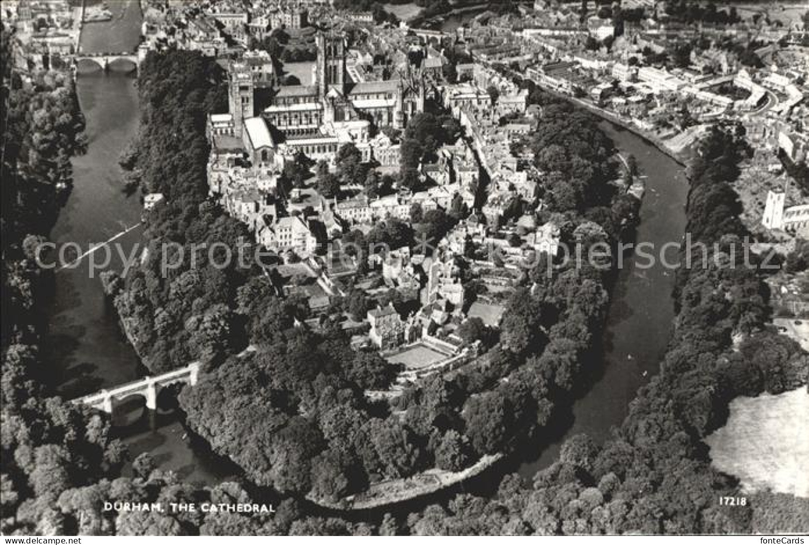 72138635 Durham UK Fliegeraufnahme Cathedral Durham - Sonstige & Ohne Zuordnung