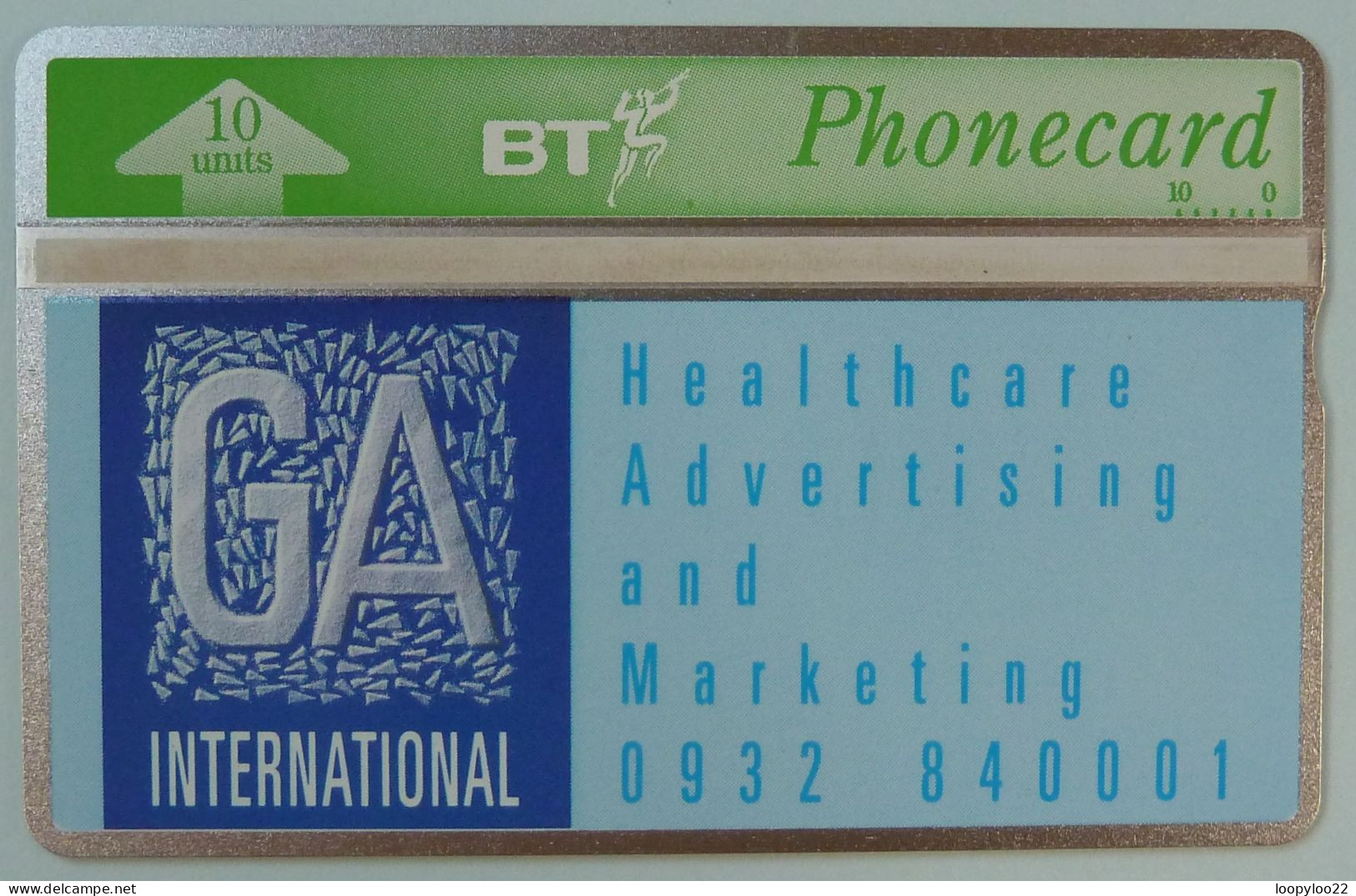 UK - Great Britain - BT & Landis & Gyr - BTP146 - GA International Healthcare - 271E - 4557ex - Mint - BT Private