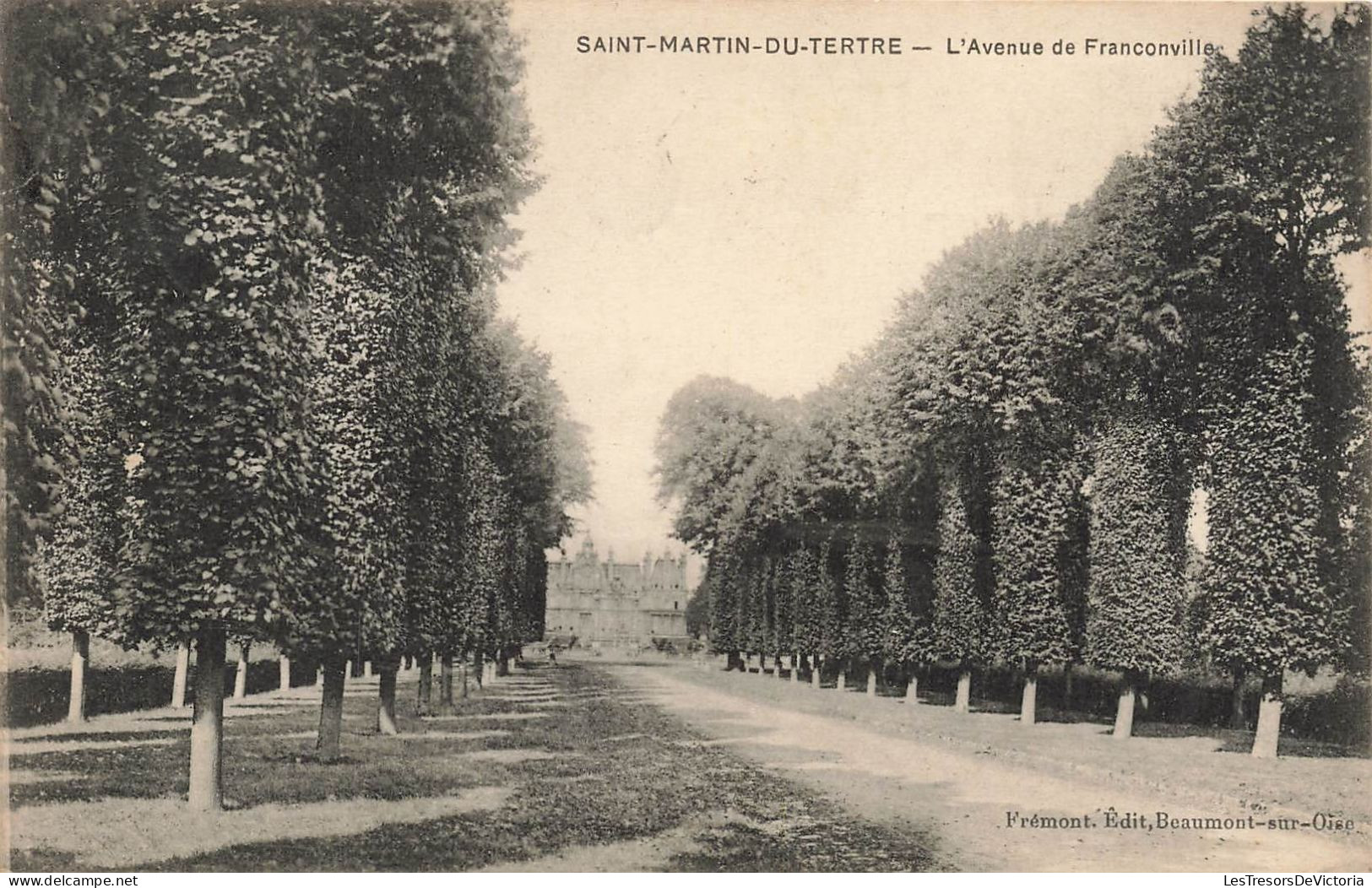 FRANCE - Saint Martin Du Tertre - L'avenue Franconville - Carte Postale Ancienne - Saint-Martin-du-Tertre