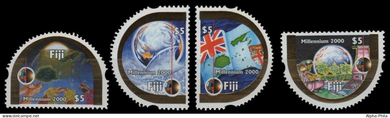 Fidschi 2000 - Mi-Nr. 904-907 ** - MNH - Millenium - Fidji (...-1970)