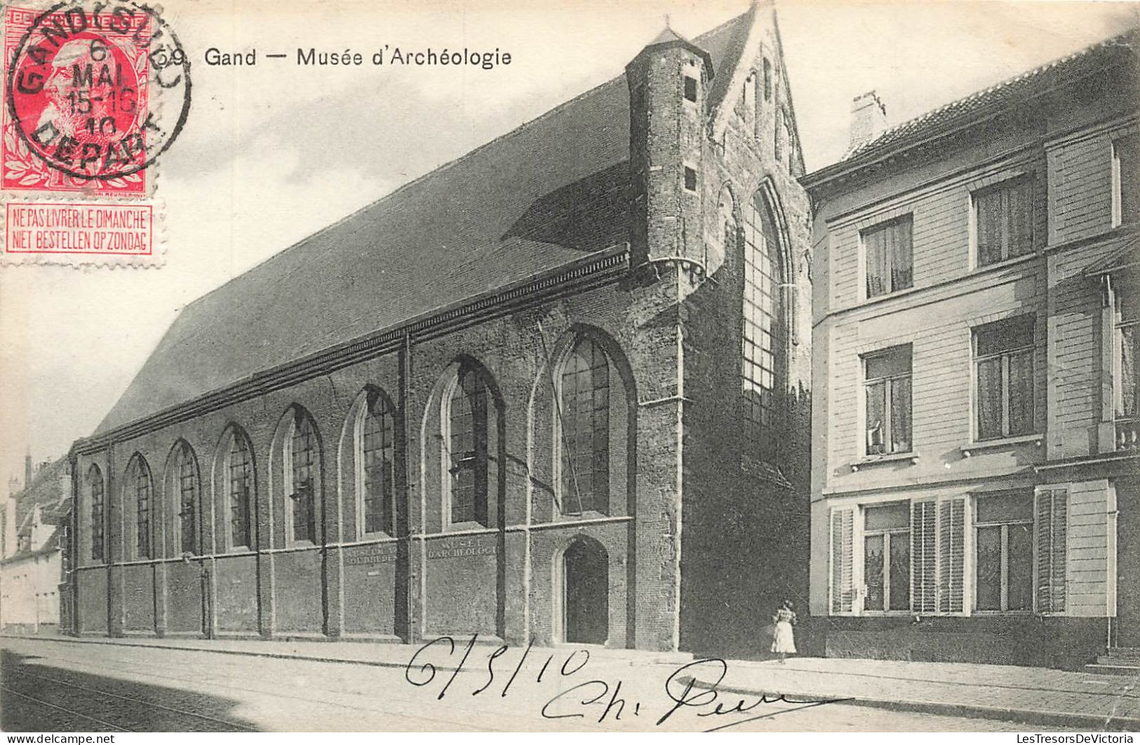 BELGIQUE - Gent - Vue Générale Du Musée D'archéologie - Carte Postale Ancienne - Gent