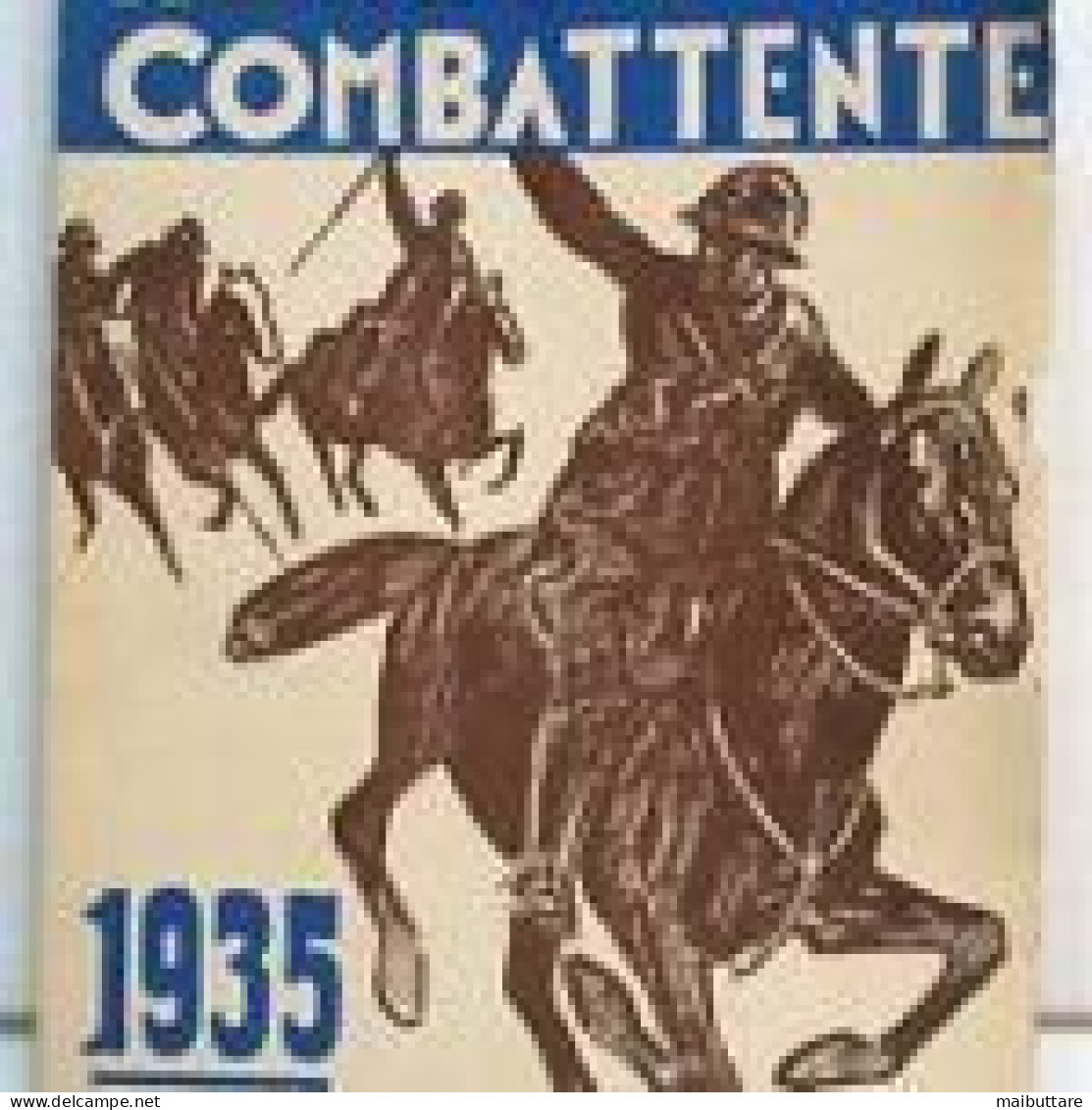 ALMANACCO DEL COMBATTENTE ANNO 1935 - Italienisch