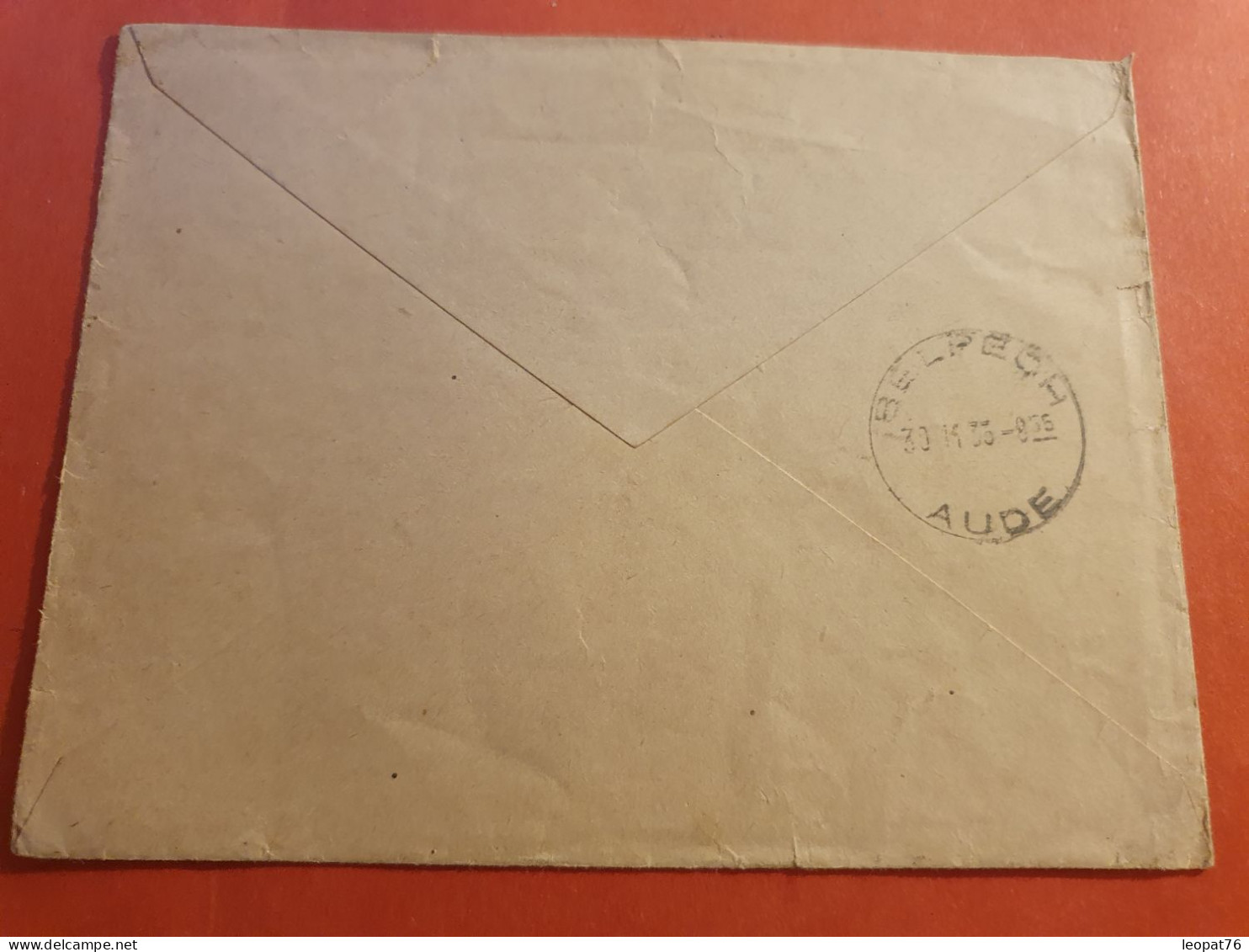 Tunisie -  Enveloppe Commerciale De Le Bardo Pour Belpech En 1933 - J 58 - Briefe U. Dokumente