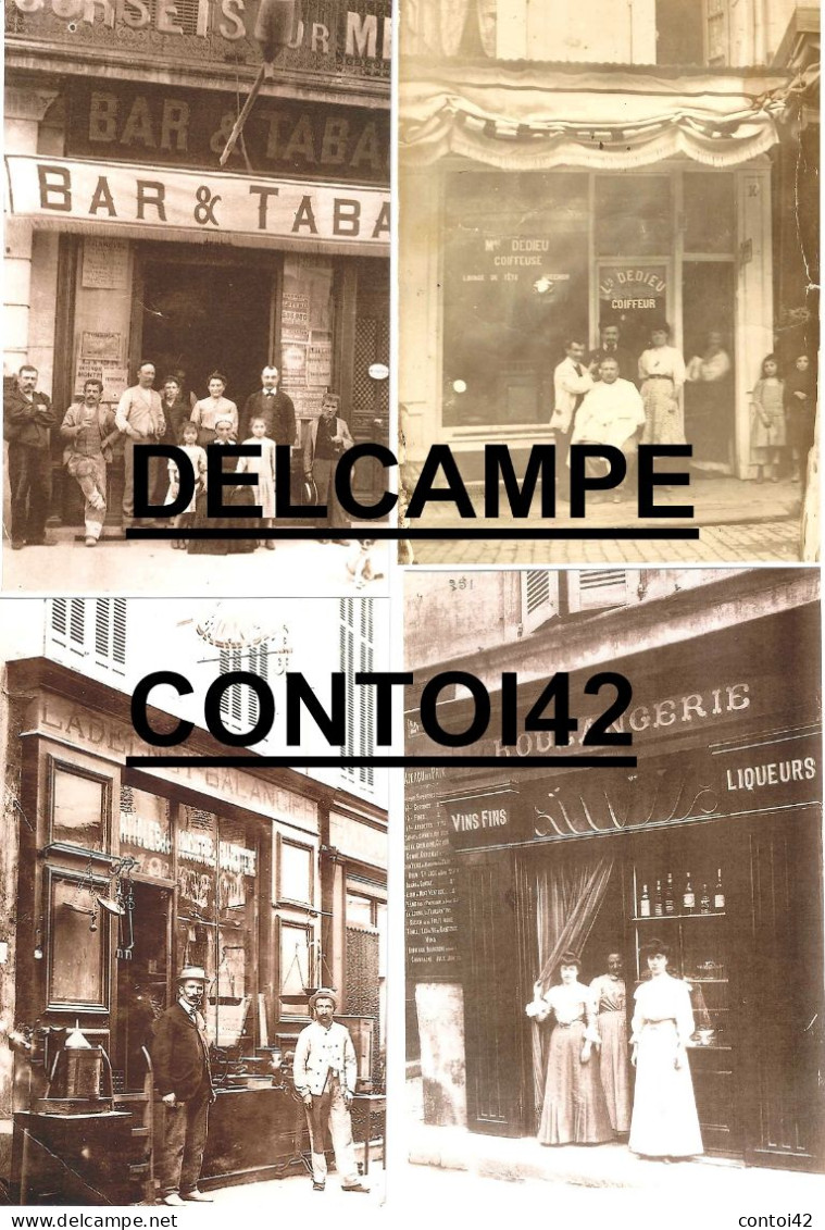 84 AVIGNON REPRODUCTION DEVANTURES COMMERCES MAGASINS BOULANGERIE BAR COIFFEUR BALANCIER METIERS VAUCLUSE - Orte