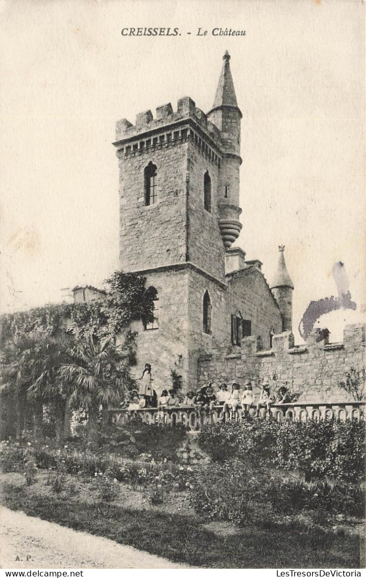 FRANCE - Creissels - Vue Sur Le Château - Carte Postale Ancienne - Other & Unclassified