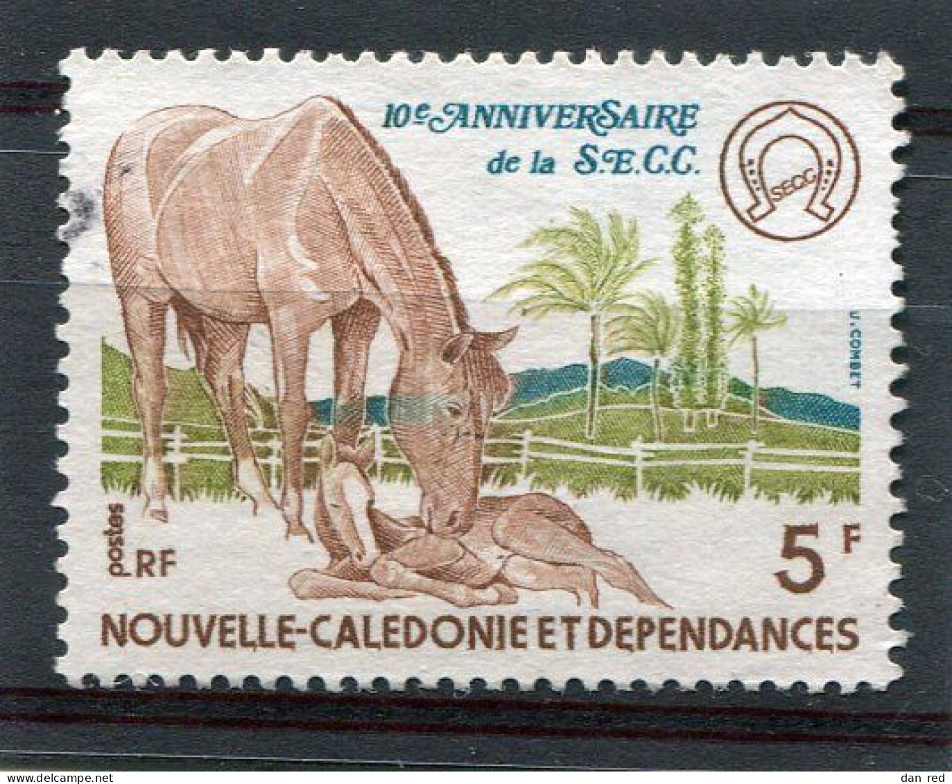 NOUVELLE CALEDONIE  N°  415  (Y&T)  (Oblitéré) - Used Stamps