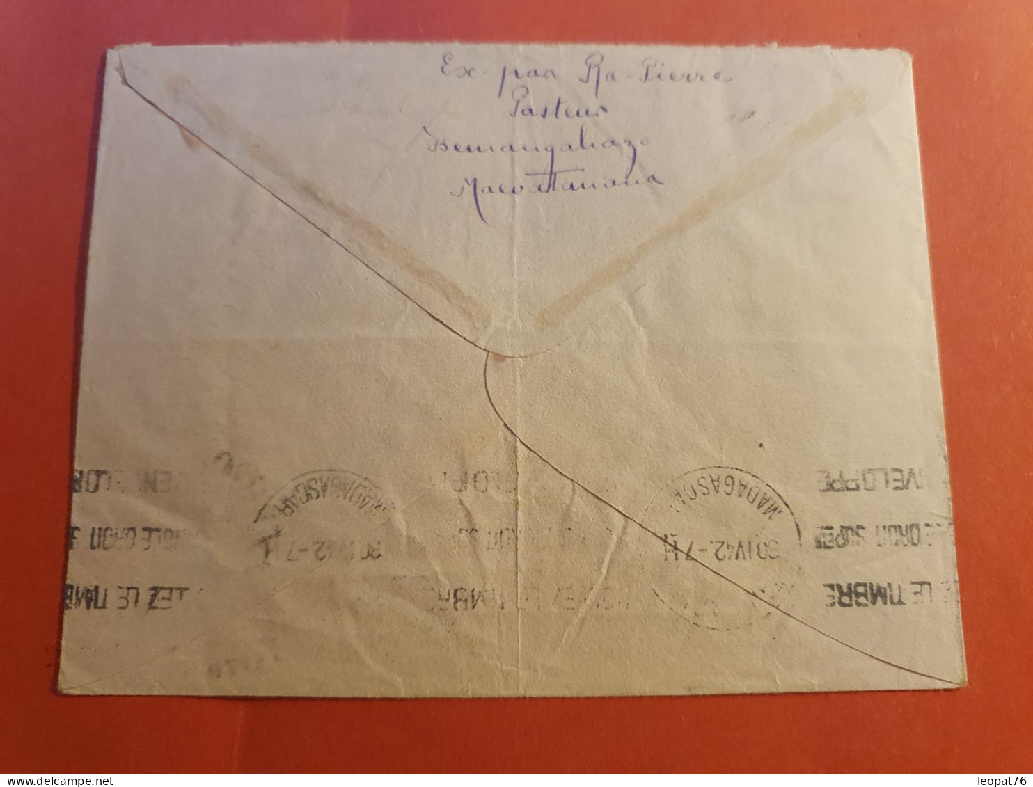 Madagascar - Enveloppe De Maevatanana Pour Tananarive En 1942 - J 99 - Storia Postale