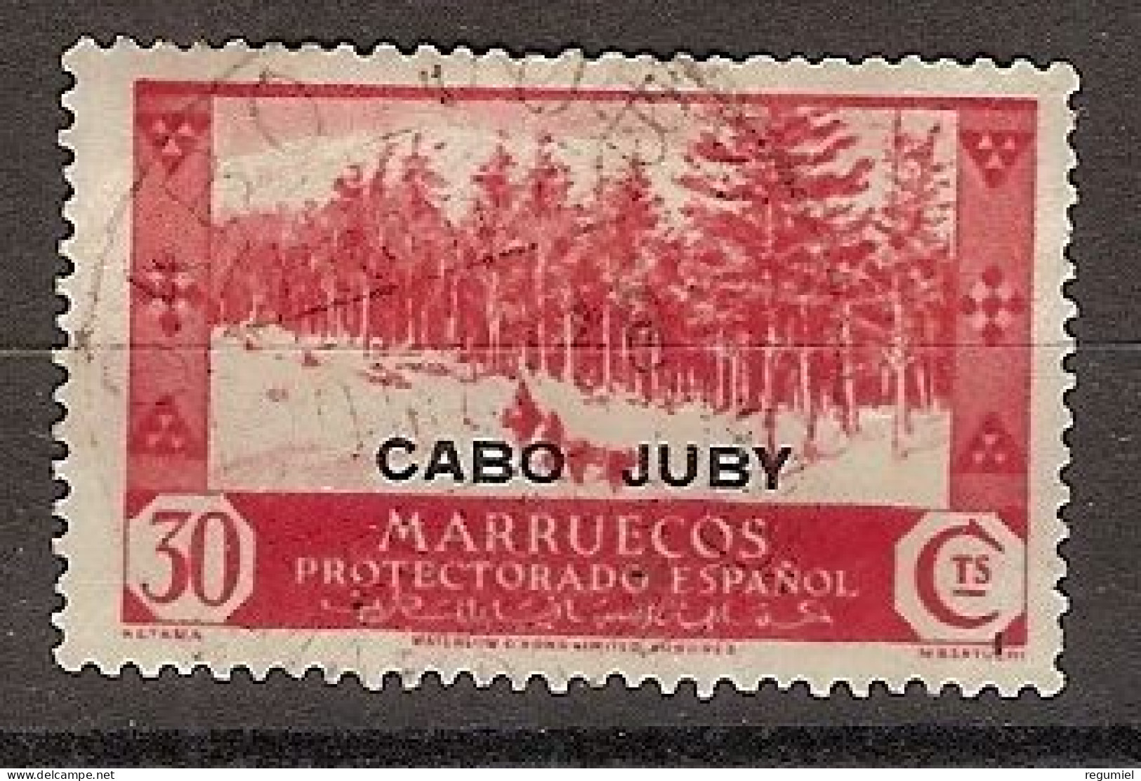 Cabo Juby U 080 (o) Usado. 1935 - Cabo Juby