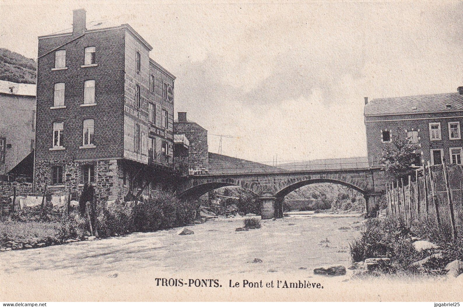 Trois Ponts Le Pont Et L Ambleve - Trois-Ponts