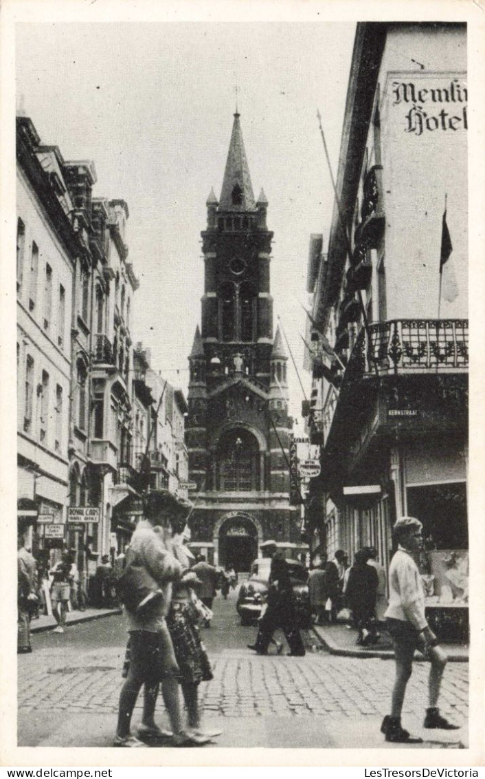 BELGIQUE - Blankenberge - Eglise St Roche - Carte Postale Ancienne - Blankenberge