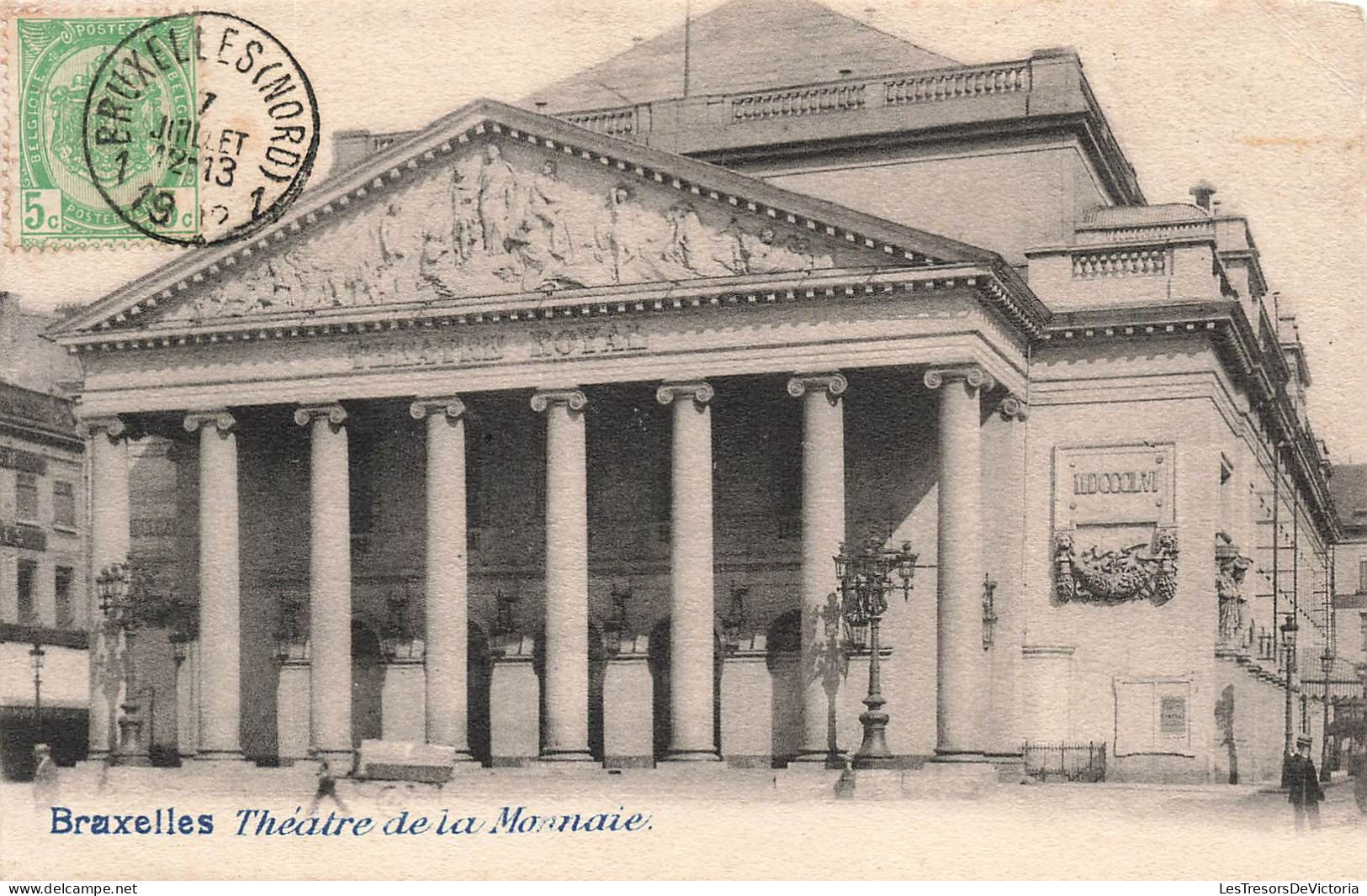 BELGIQUE - Bruxelles - Théâtre De La Monnaie - Carte Postale Ancienne - Autres & Non Classés