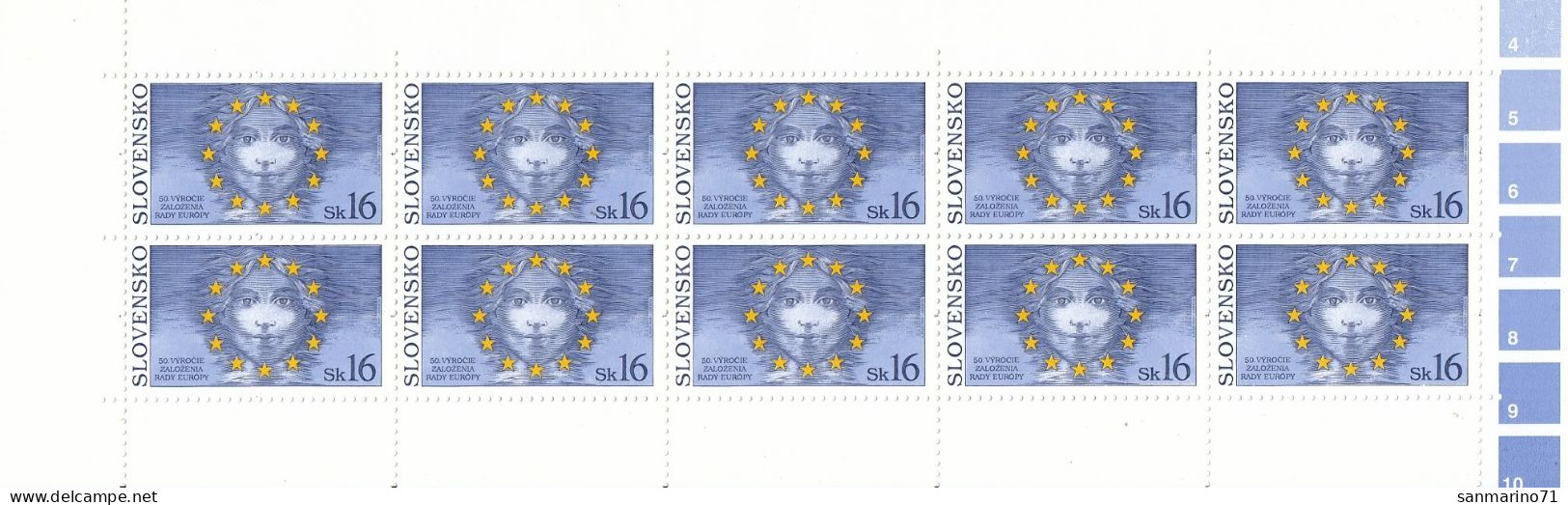 SLOVAKIA 339,unused (**) - Institutions Européennes