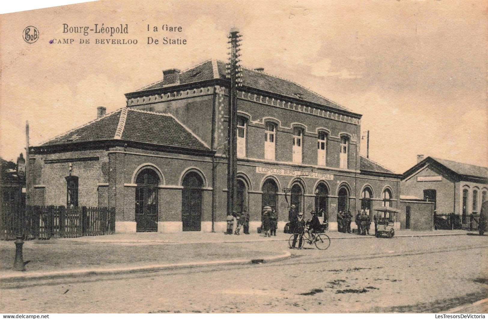 BELGIQUE - Leopoldsburg - La Gare - Carte Postale Ancienne - Leopoldsburg