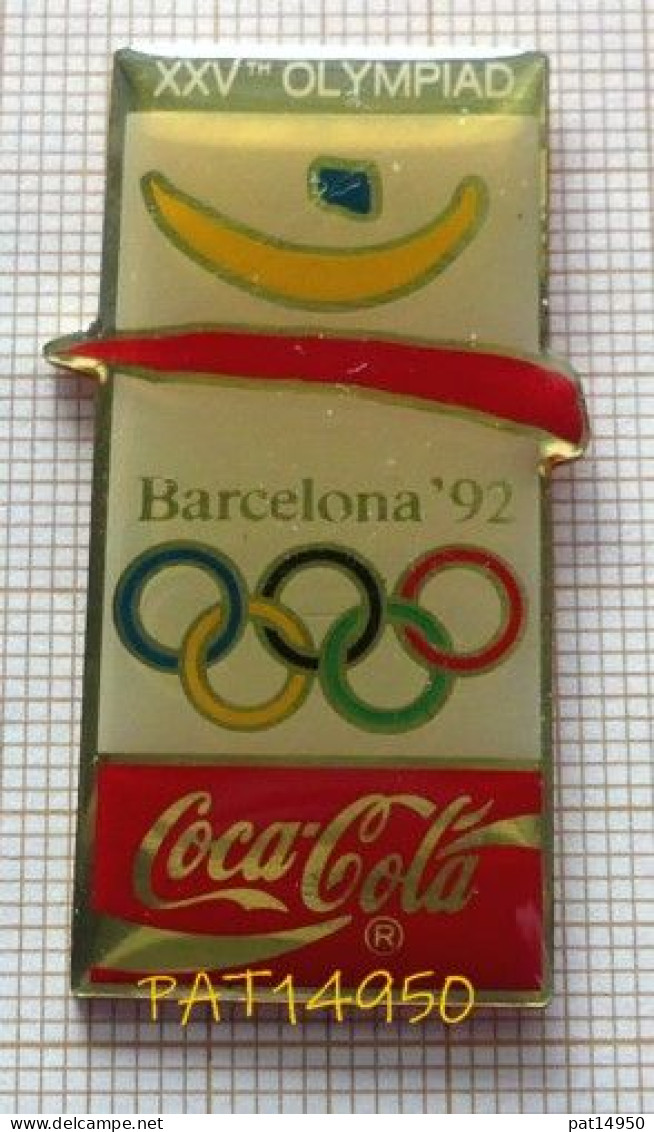 PAT14950 COCA JO BARCELONA 92 BARCELONE 1992 En Version EPOXY PREMIER TAIWAN - Coca-Cola