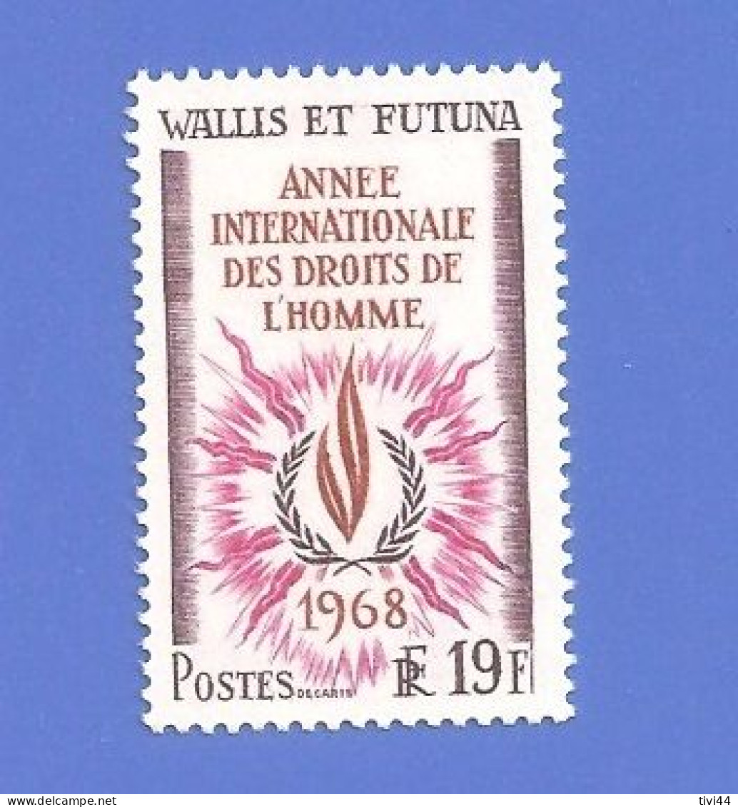 WALLIS ET FUTUNA 173 NEUF ** ANNÉE INTERNATIONALE DES DROITS DE L'HOMME - Ongebruikt