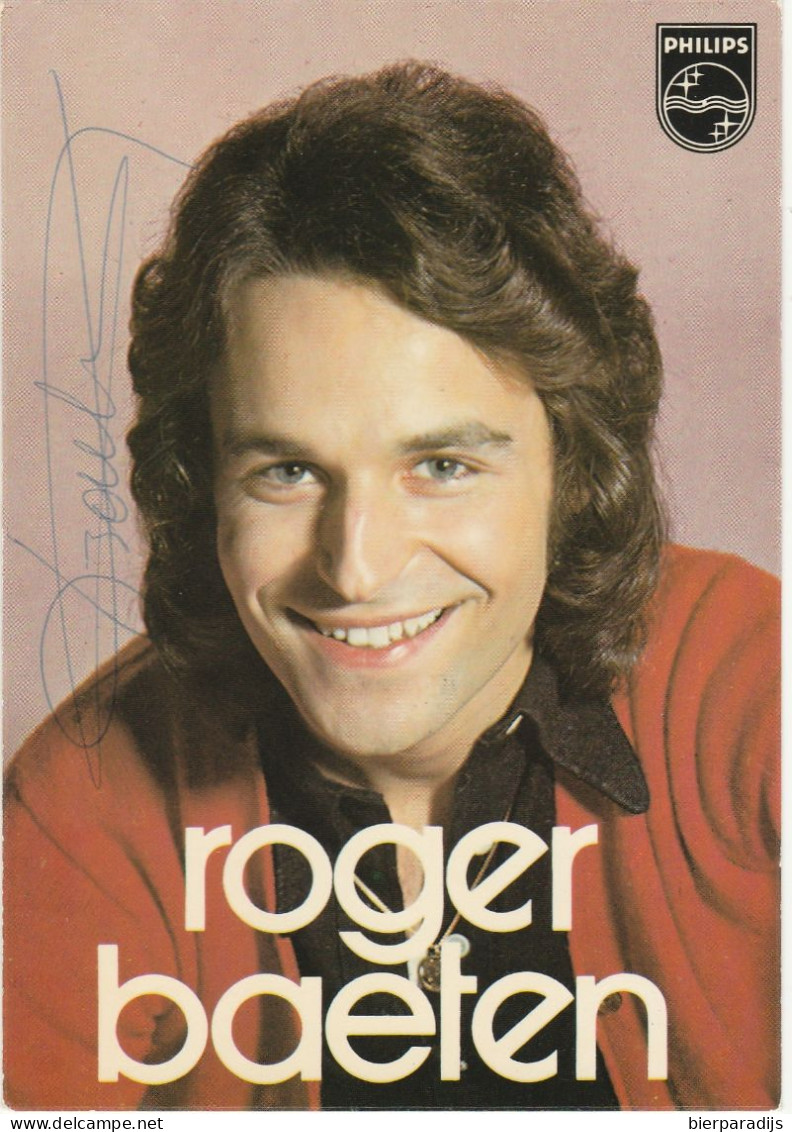 ROGER  BAETEN - WAS  INGEKLEEFT - Handtekening