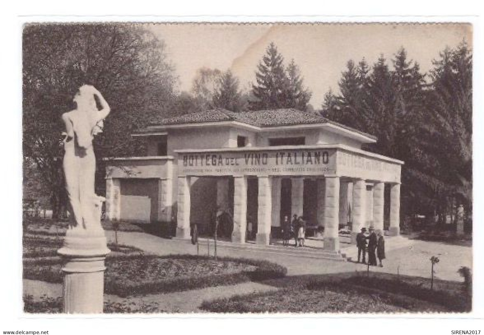 TORINO - ESPOSIZIONI 1928 - BOTTEGA DEL VINO ITALIANO - NON VIAGGIATA - Exhibitions