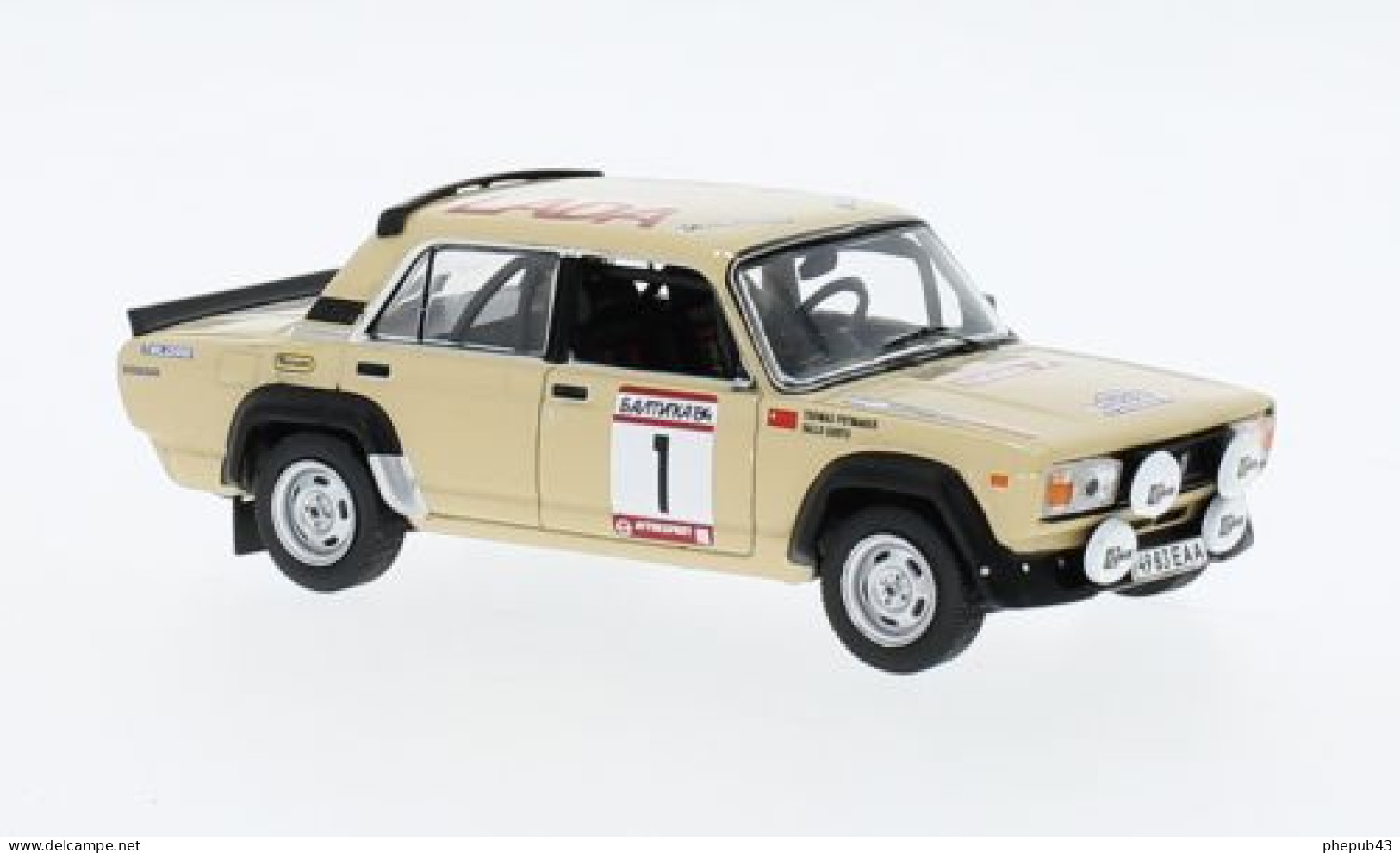 Lada 2105 VFTS - V. Soots/T. Putmaker - Baltic Rally 1984 #1 - Ixo - Ixo