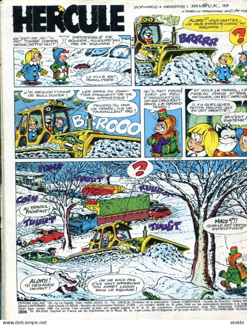 Pif Gadget N°564 De Janvier 1980 - Rahan "Le Territoire Fantastique" - Pif Gadget