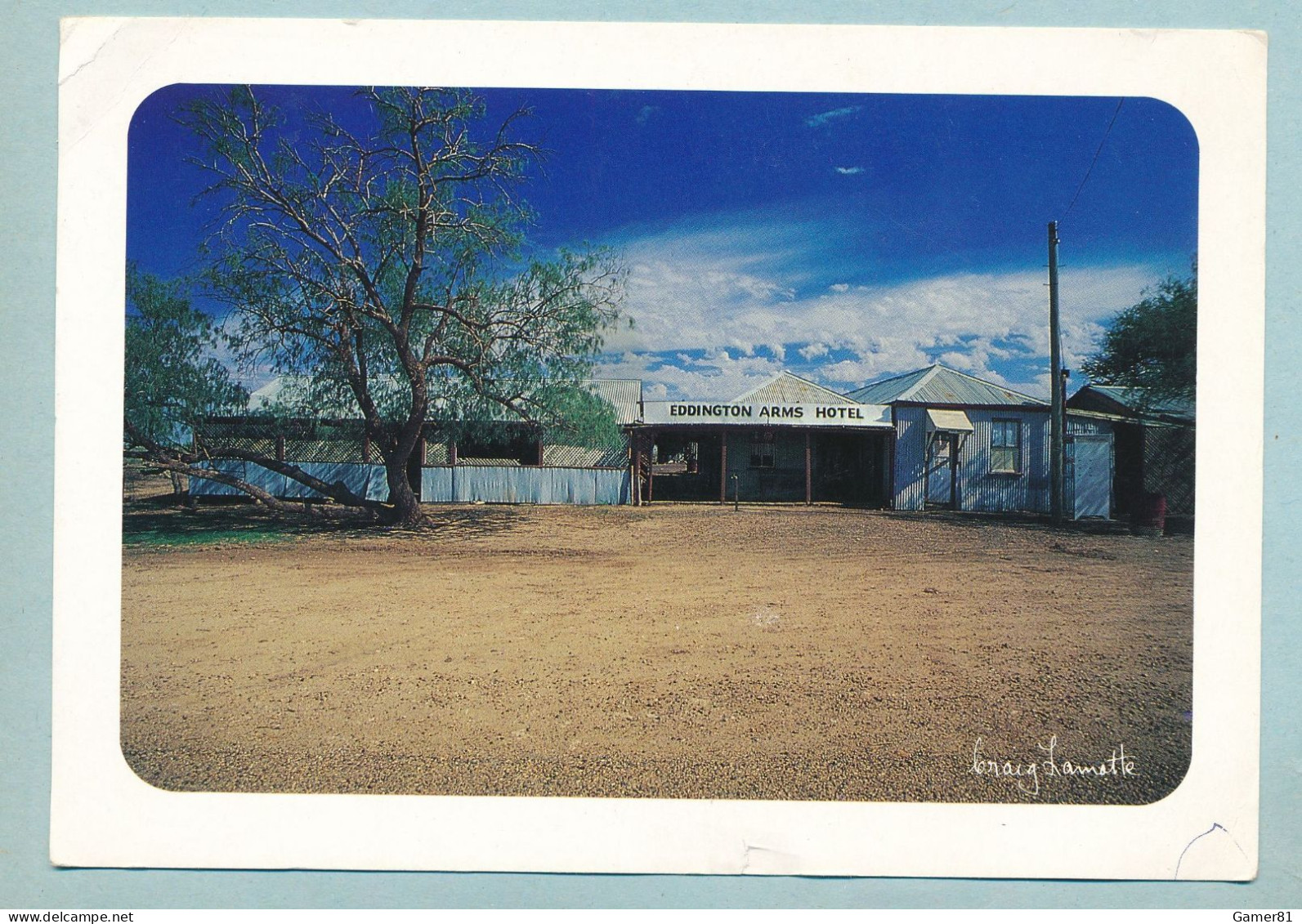 North-West QUEENSLAND - The Corrugated Iron Eddington Arms Hotel, Gilliat Via Julia Creek - Format  17 X 12 Cm - Autres & Non Classés