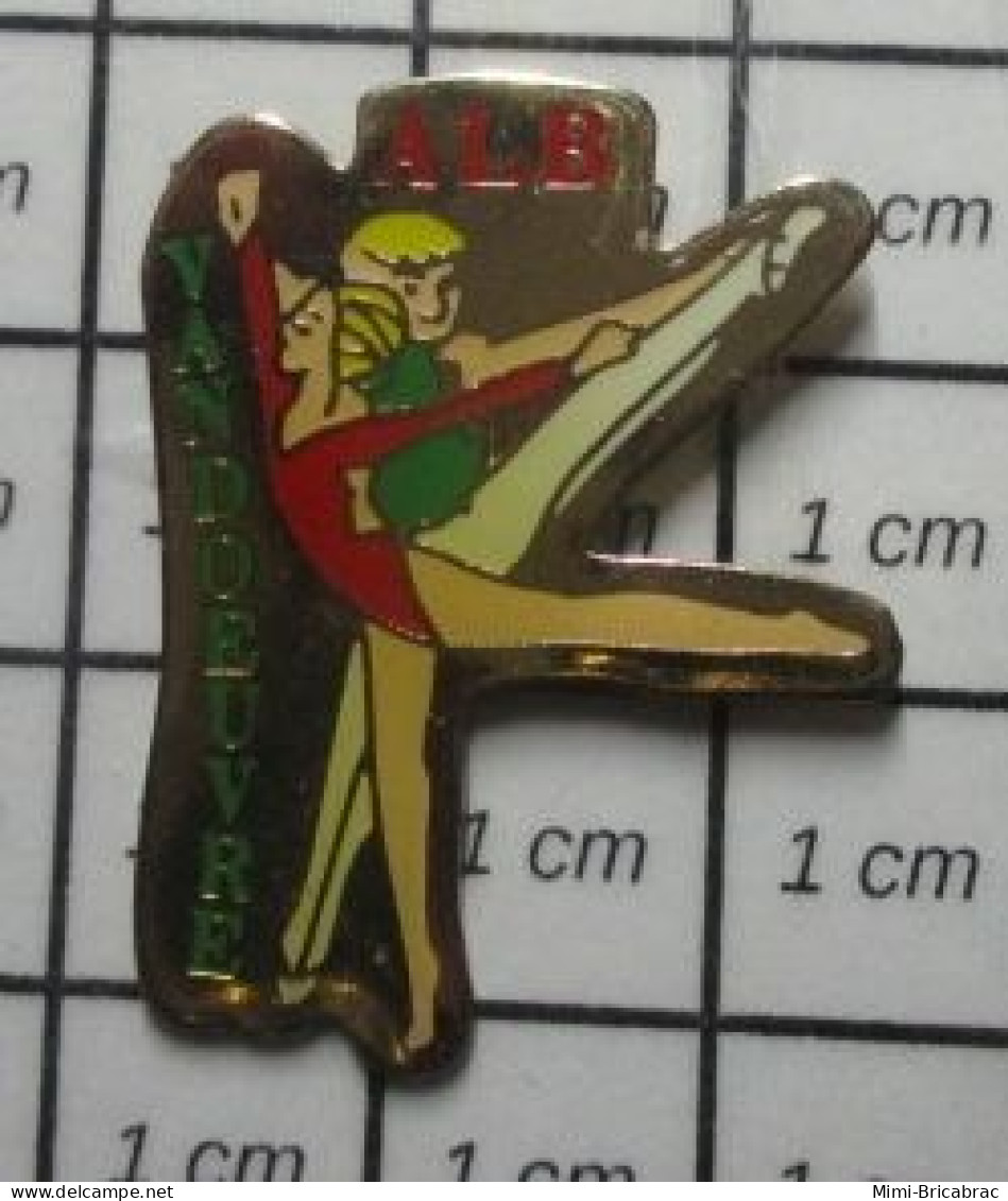 2417 Pin's Pins / Beau Et Rare / SPORTS / CLUB GYMNASTIQUE ALB VANDOEUVRE - Gymnastics