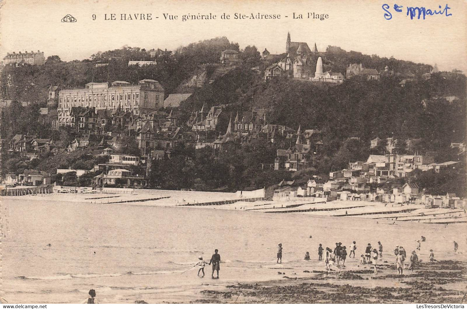 FRANCE - Le Havre - Vue Générale Sainte Adresse - La Plage - Carte Postale Ancienne - Unclassified