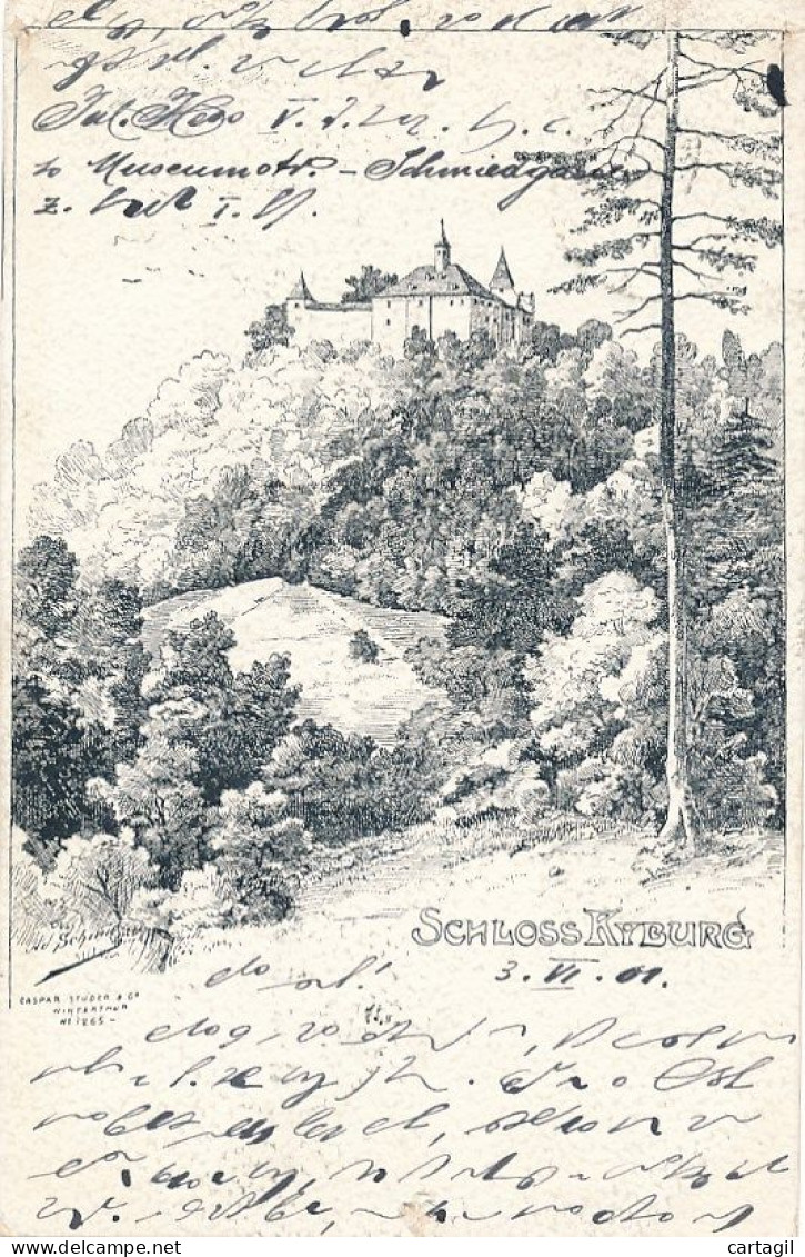 CPA ( Précurseur 1901)- 23055 -Suisse - Illustration Schloss Kyburg  Bei  Winterthur-Livraison Offerte - Winterthur