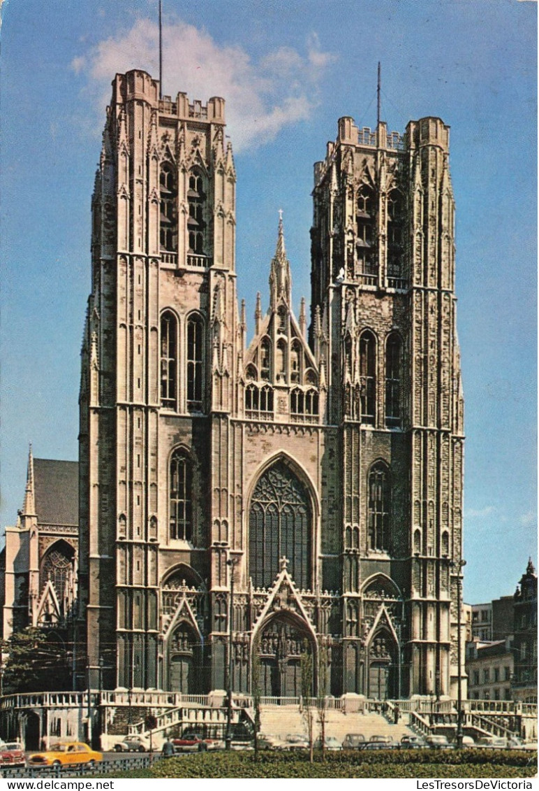 BELGIQUE - Bruxelles - Cathédrale Saint Michel - Carte Postale - Monumentos, Edificios