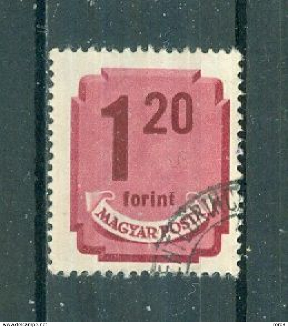 HONGRIE - TIMBRES-TAXE N°180 Oblitéré. Filigrane F - Port Dû (Taxe)