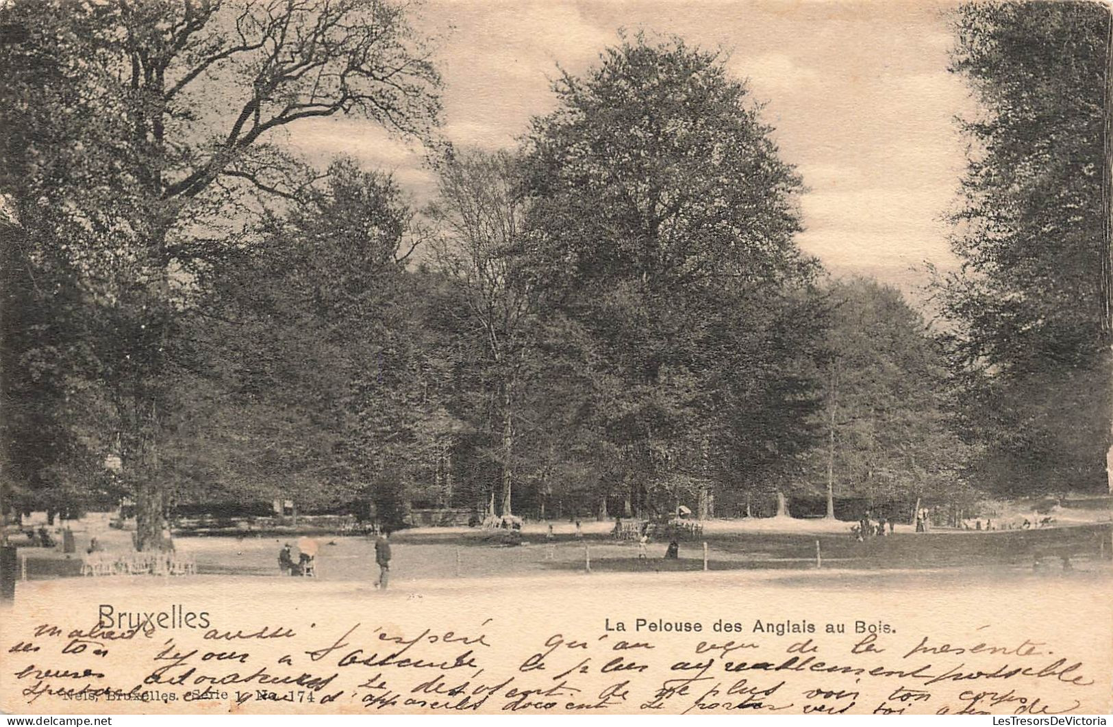 BELGIQUE - Bruxelles - La Pelouse Des Anglais Au Bois - Carte Postale Ancienne - Andere & Zonder Classificatie