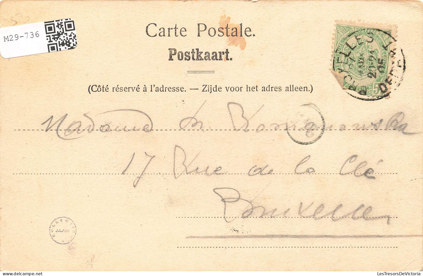 BELGIQUE - Bruxelles - Étang De Grœnendael - Carte Postale Ancienne - Other & Unclassified