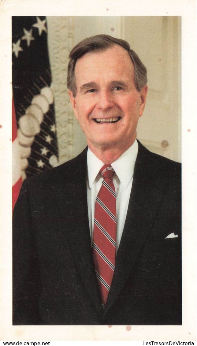 CELEBRITE - Homme Politique - Président Bush - Carte Postale Ancienne - Politische Und Militärische Männer