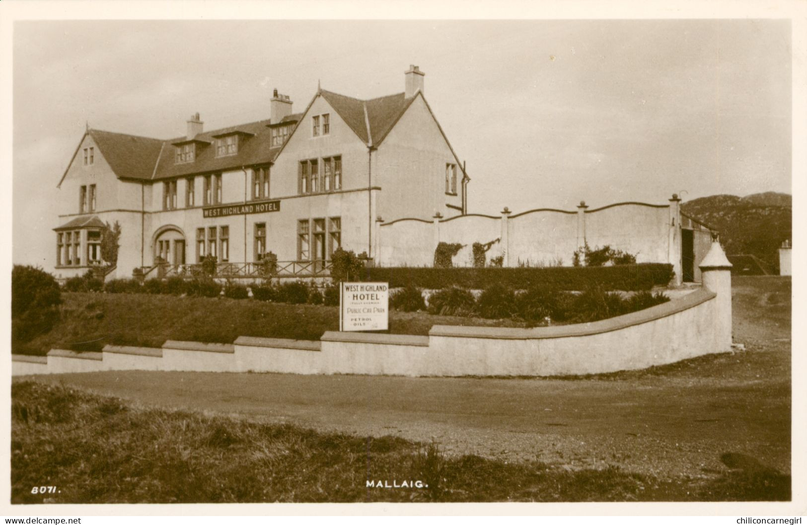 * Cp Photo - MALLAIG - West Highland Hotel - Edit. J.B. WHITE Ltd DUNDEE - Inverness-shire