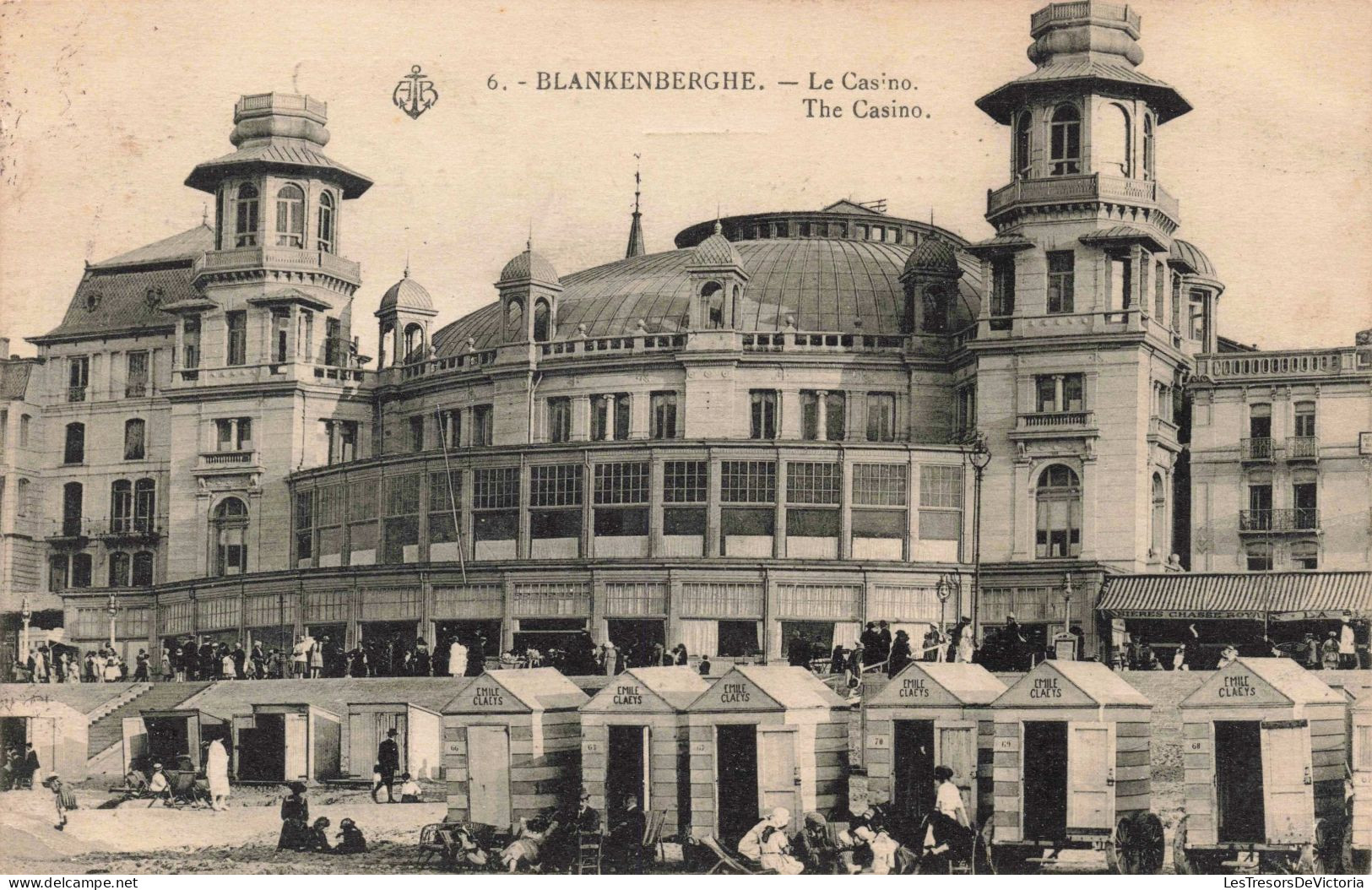 BELGIQUE - Blankenberge - Le Casino - Carte Postale Ancienne - Blankenberge