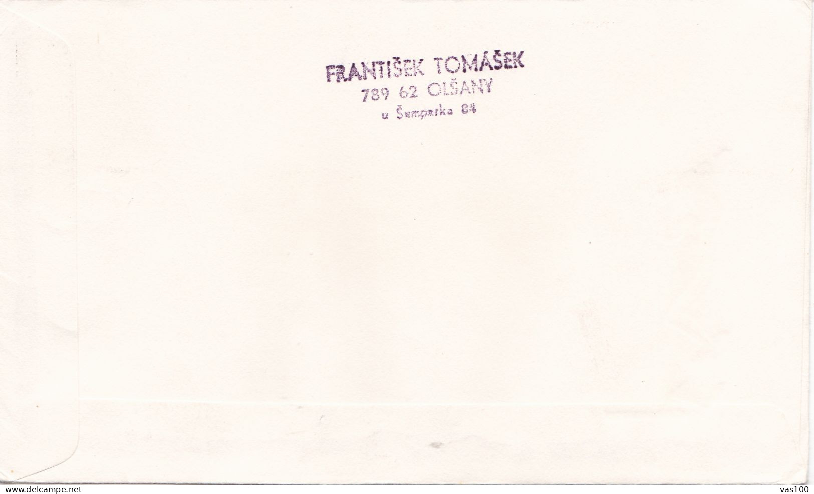 FAMOUS PEOPLE 2 COVERS FDC  CIRCULATED 1982 Tchécoslovaquie - Covers & Documents