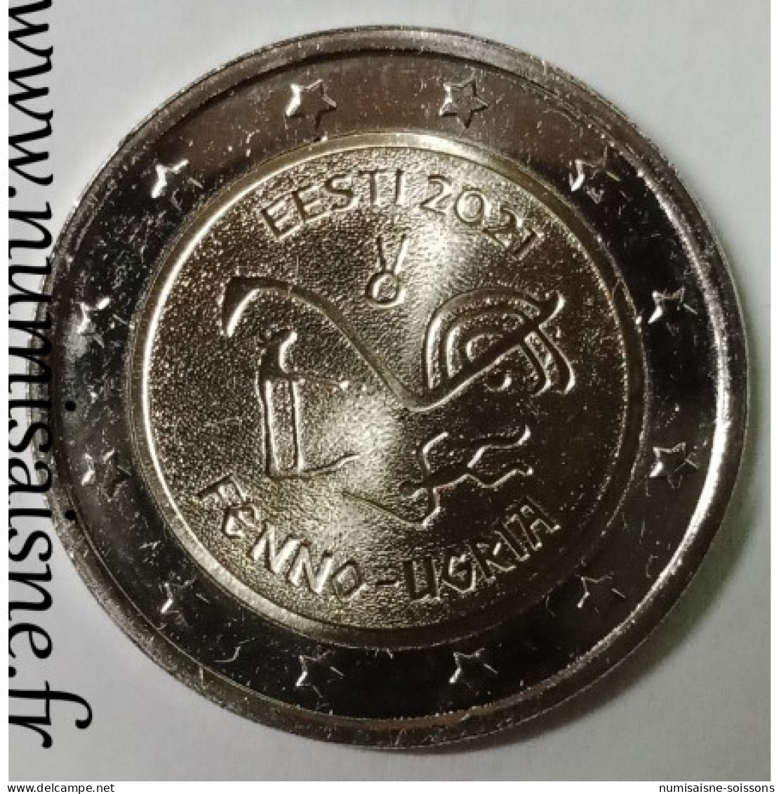 ESTONIE - 2 EURO 2021 - PEUPLES FINNO-OUGRIENS - SPL - Estonia