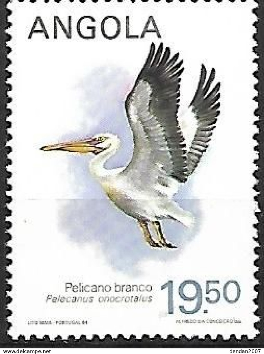 Angola - MNH ** 1984 :  Great White Pelican -   Pelecanus Onocrotalus - Pelikanen