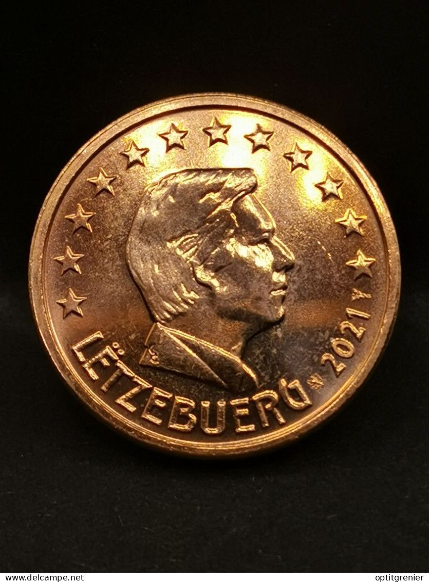 2 CENTS EURO LUXEMBOURG 2021 - Luxemburg